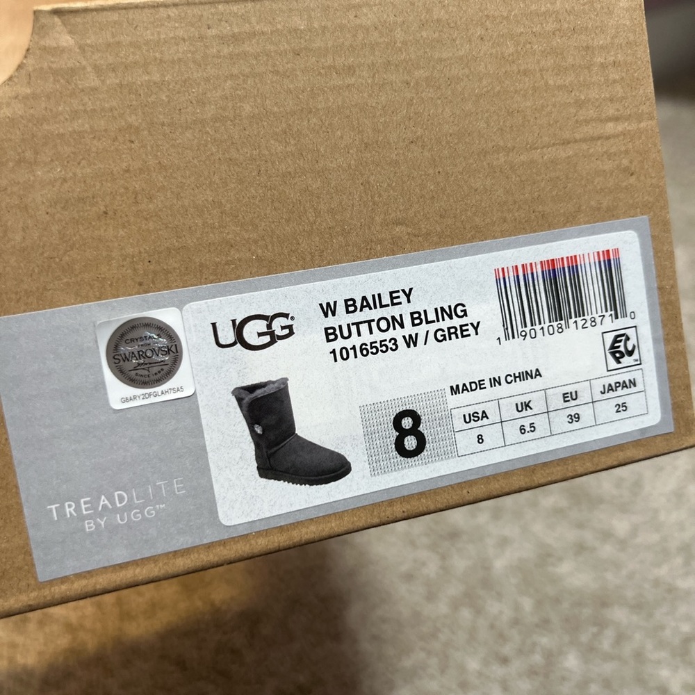 Bailey Button Bling Uggs With Swarovski - image 2